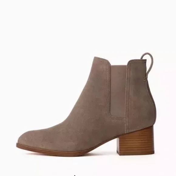 Rag & Bone Gray Suede Chelsea Walker Boots - Picture 8 of 11